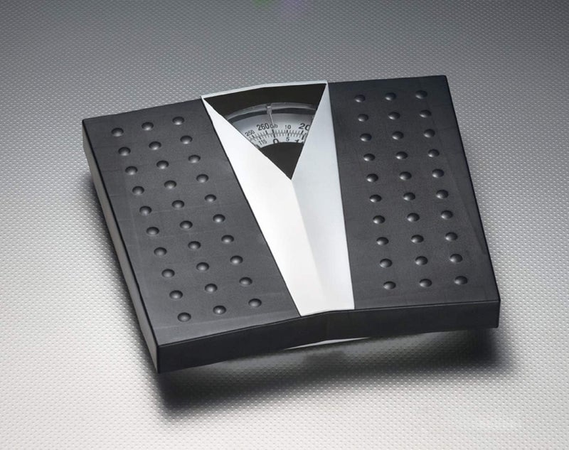 GVC Large-Surface Iron Analog Weighing Scale - Deluxe Weight Machine (Black) - Image 2