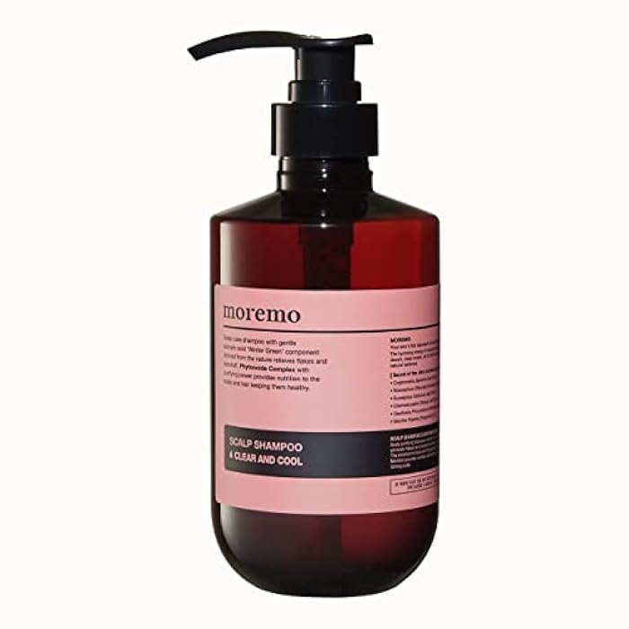 MOREMO K-beauty Moremo Scalp Shampoo Clear And Cool 500ml(17oz) Hair Care Scalp Shampoo - Image 1