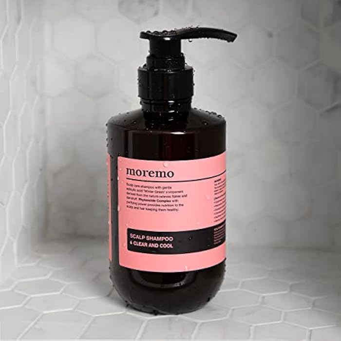 MOREMO K-beauty Moremo Scalp Shampoo Clear And Cool 500ml(17oz) Hair Care Scalp Shampoo - Image 3