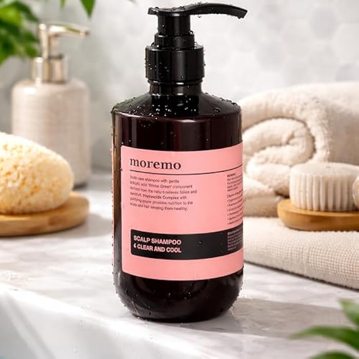 MOREMO K-beauty Moremo Scalp Shampoo Clear And Cool 500ml(17oz) Hair Care Scalp Shampoo - Image 4