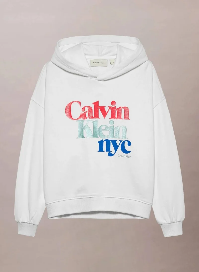 Relaxed Logo Hoodie