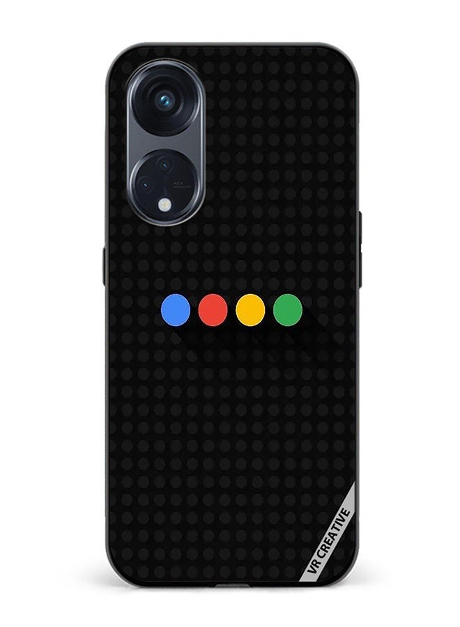 VR CREATIVE Protective Case Cover For Oppo Reno8 T 5G Android 4 Design Multicolour - Image 1