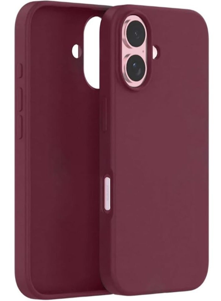 JAJEEK Liquid Silicone Case for iPhone 16 – Ultra Slim Design with Soft Anti-Scratch Microfiber Lining & Drop Protection - Image 2