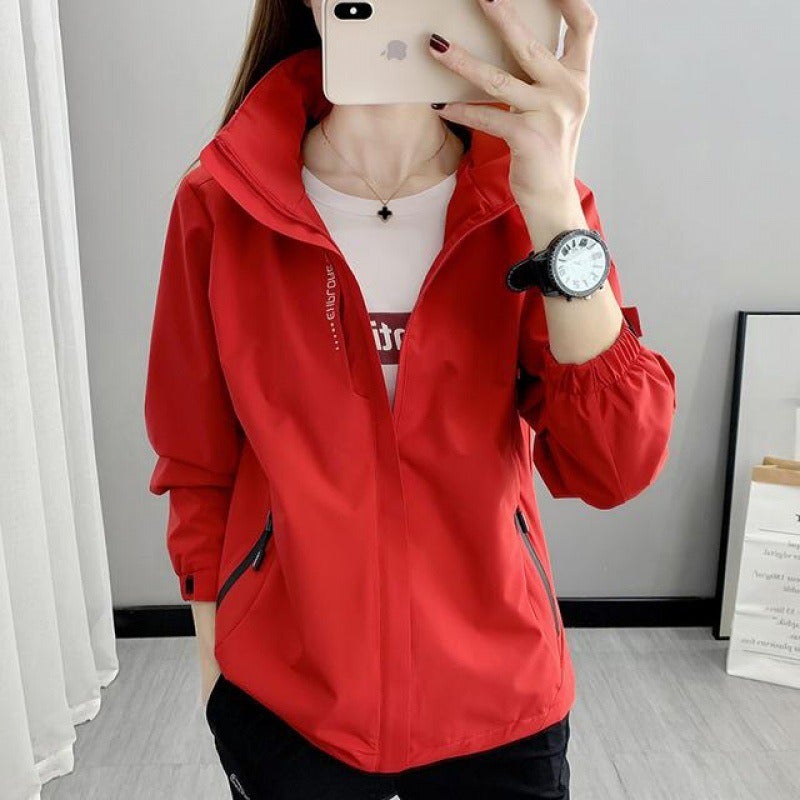 Outdoor Waterproof Jacket for Men and Women, Thin Style, Suitable for Travel and Hiking, Customizable with Logo