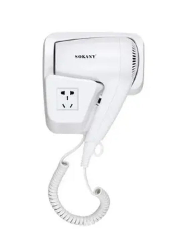 sokany SK-CF-2217 Professional Hair Dryer 1200W Electrical Wall Mounted - Image 1