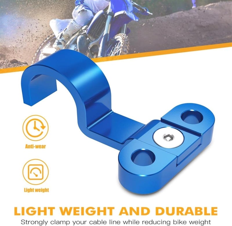 Wivplex Rear Brake Line Cable Clamp for Yamaha Motorcycles - Image 2