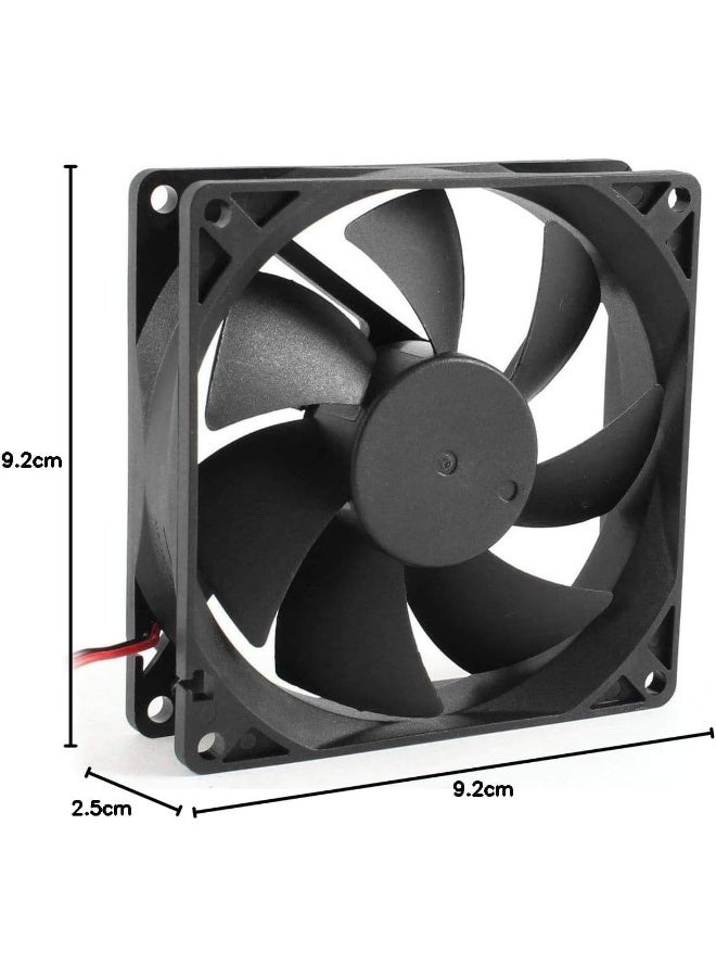 Royal Apex Silent Brushless Cooling Fan For Computer Cpu System Heatsink Graphics And Multi Use 92X92X25Mm 24V - Image 4