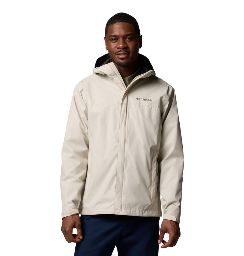 Columbia Mens Watertight II Waterproof Rain Jacket Dark Stone Large