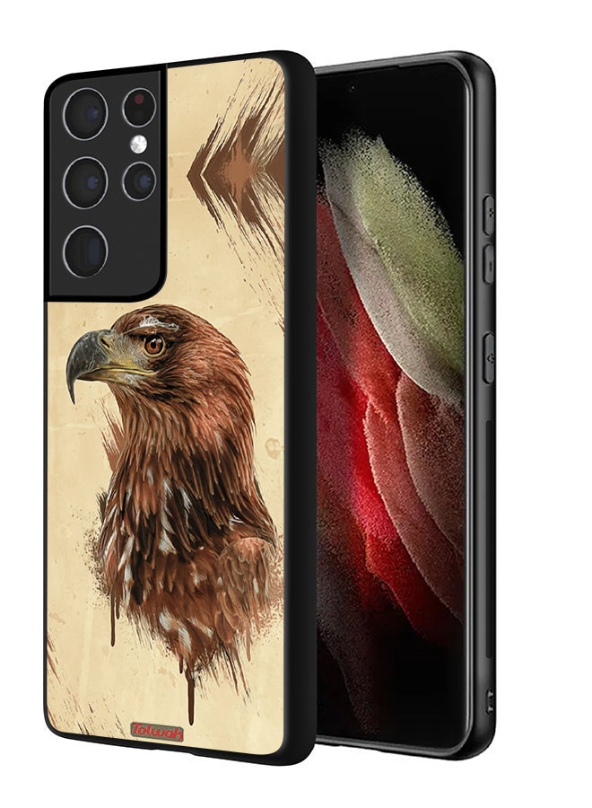 Tolwak Samsung Galaxy S21 Ultra 5G Protective Case Cover Best Falcon Wallpaper - Image 1