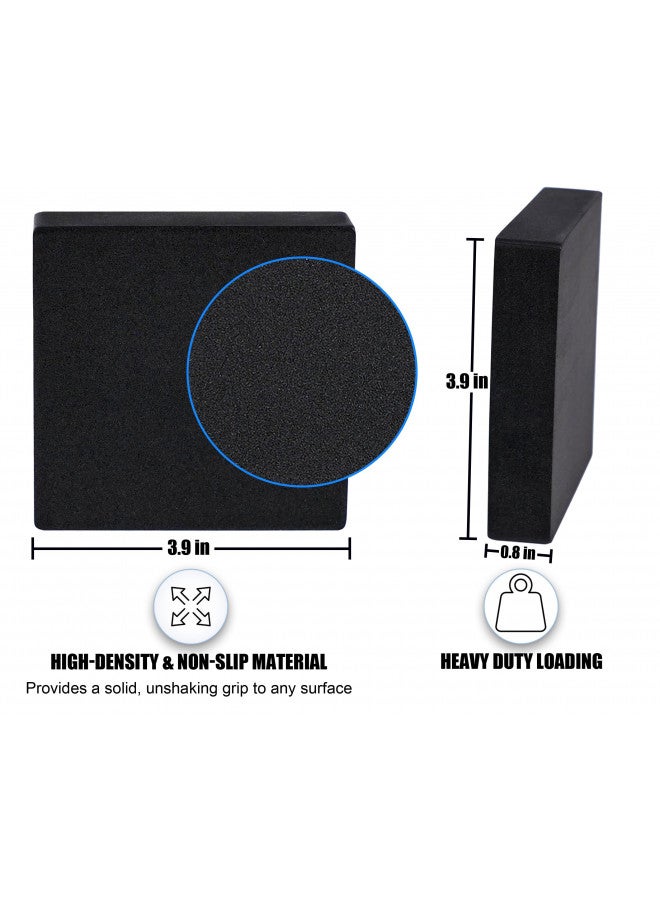 MYLIFEUNIT وسادات ماص للصدمات من MyLifeUNIT EVA، واقي مطاطي مضاد للاهتزاز لغسالة الملابس، مجفف، جهاز المشي (8 قطع) - Image 3