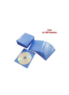 Chensin 100-Piece CD/DVD Pouches Blue  - Image 2
