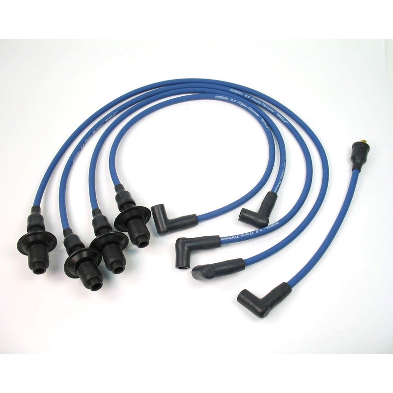 804303 Flame-Thrower Blue 8mm 4 Cylinder Spark Plug Wire