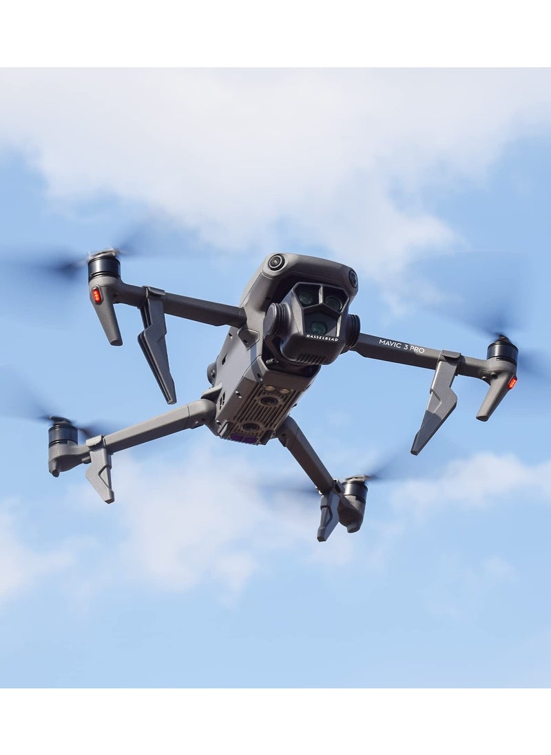 معدات هبوط قابلة للطي، حامل دعم للساقين ممتد لـ DJI Mavic 3/Mavic 3 Pro/Mavic 3، Classic/Cine (أسود)