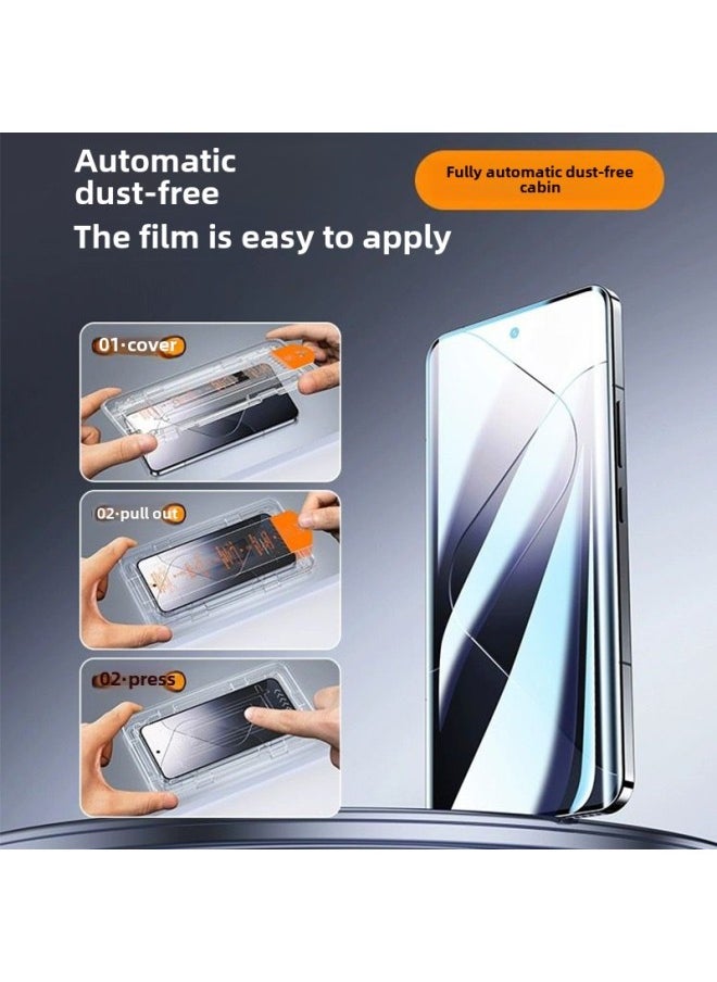 Generic For Millet 14 Dust-free Warehouse Tempered Film K60 Red Rice K70E Mobile Phone Film Note13pro Anti-peep Protective Film-Color:Dust-free Warehouse Instant Tempered Film [2 Pieces Of Ultra-clear Film★Unlock In Seconds Without White Edges★Dragon Crystal Glass★The Success Rate Of Film Is 99%]-Size:Redmi K30 Pro  - Image 3