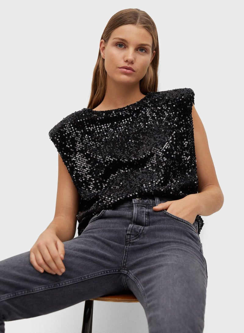 Sequin Top