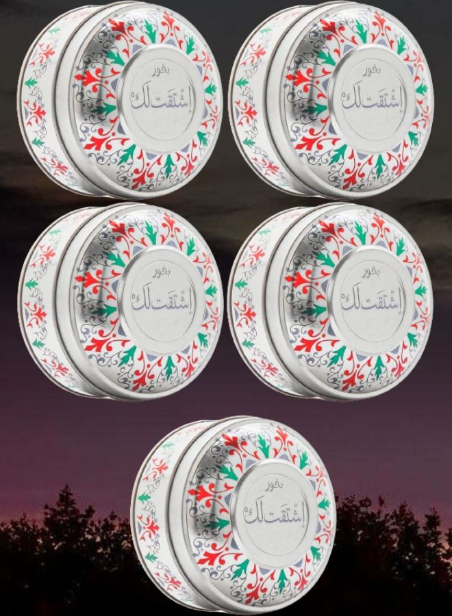 Banafa 5 Pieces Bakhoor Aishtaqt Lak - Image 1