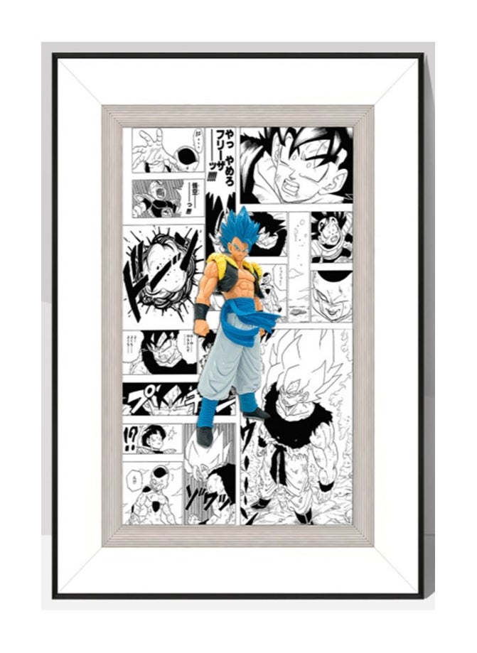 ENMAC Premium 3D Frame Wall Art Modern Decorative Display for Collectors Enthusiasts and Home Decoration Accents 