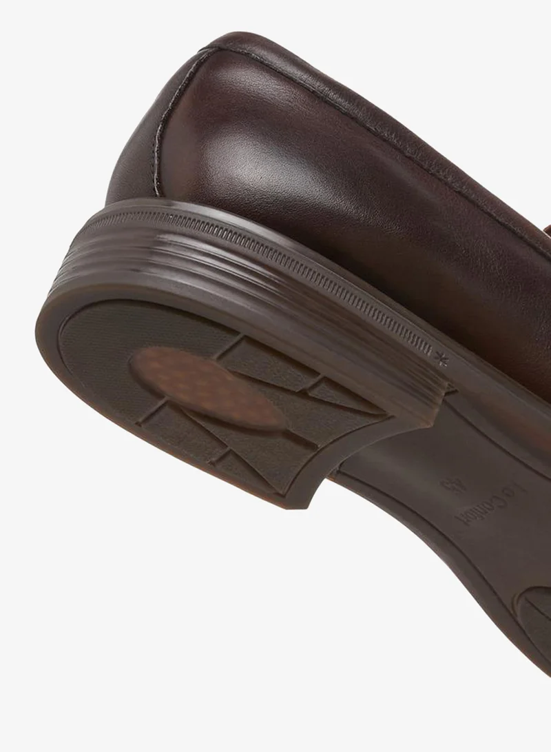 Le Confort BROWN Men Leather Slip-On Loafers for Men | Best Price UAE