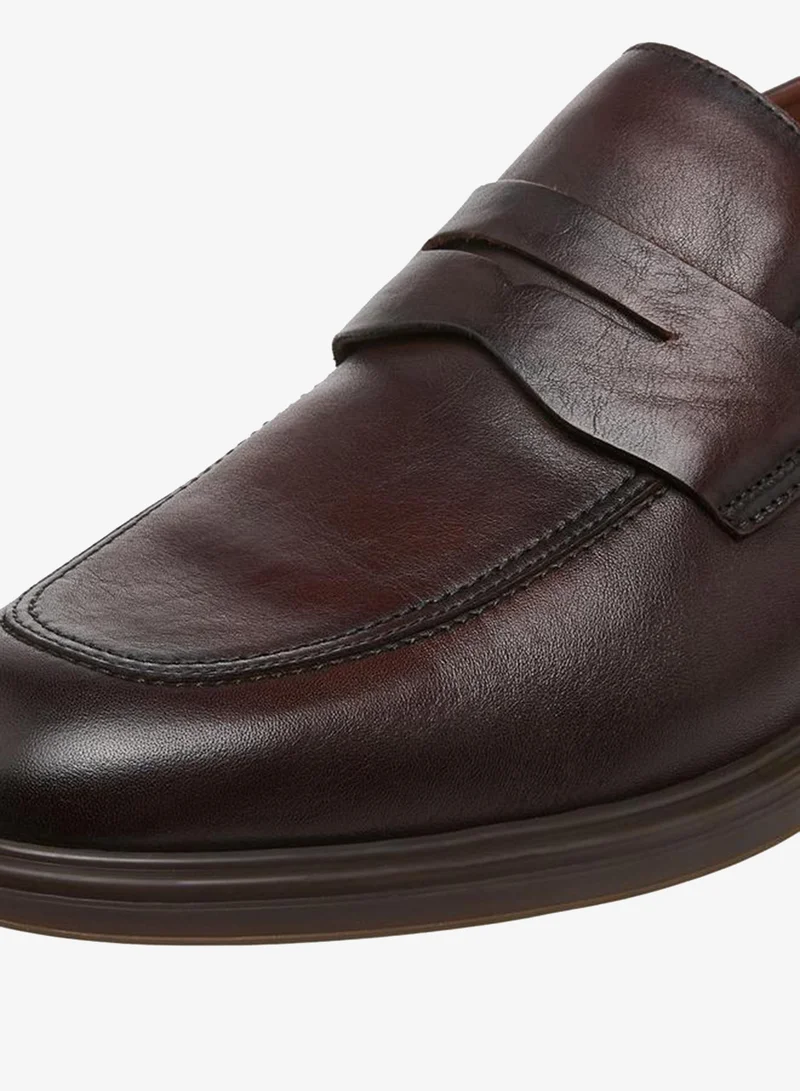 Le Confort BROWN Men Leather Slip-On Loafers for Men | Best Price UAE
