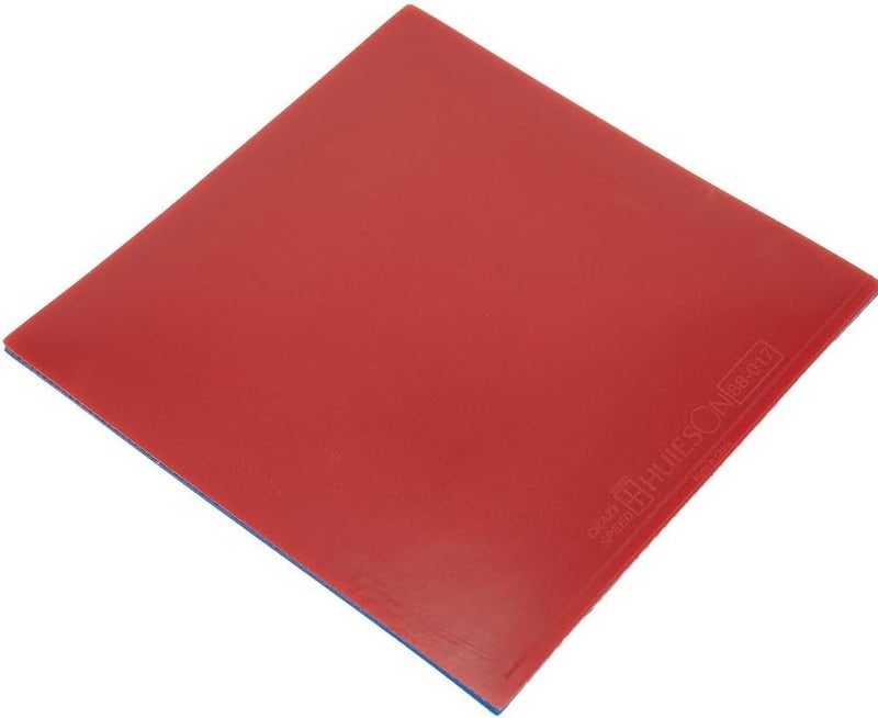 Red Table Tennis Rubber Sheet 2 2mm Sponge High Elasticity Tackiness Professional Replacement Cover - Image 1