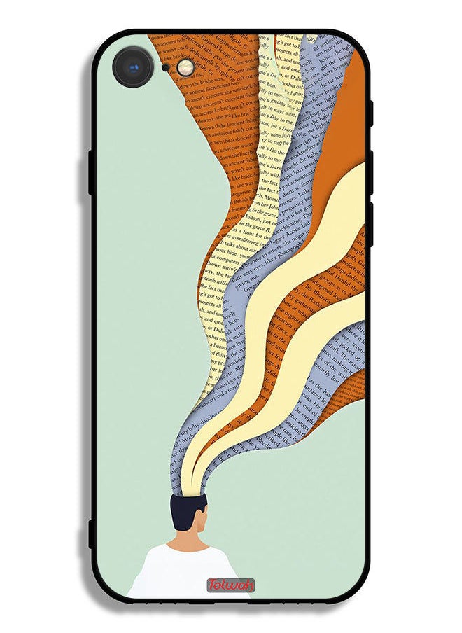 Apple iPhone SE (2022) Protective Case Data In Mind Art