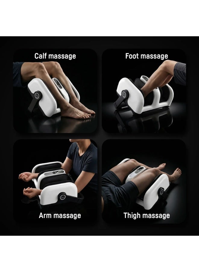 QUTEK Bounce 360 Foot, Calf & Arm Massager Deep Tissue Electric Massage Machine with Air Compression, Multi-Mode & Adjustable Intensity, Circulation Booster & Pain Relief, Home Therapy Device - Image 3