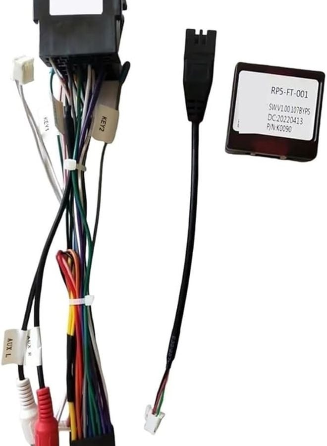 Canbus Box XP XB 50 FT SS 02 RP5 FT 001 متوافق مع Fiat Ducato Bravo 2007 2012، كابل طاقة وربط راديو السيارة - Image 5