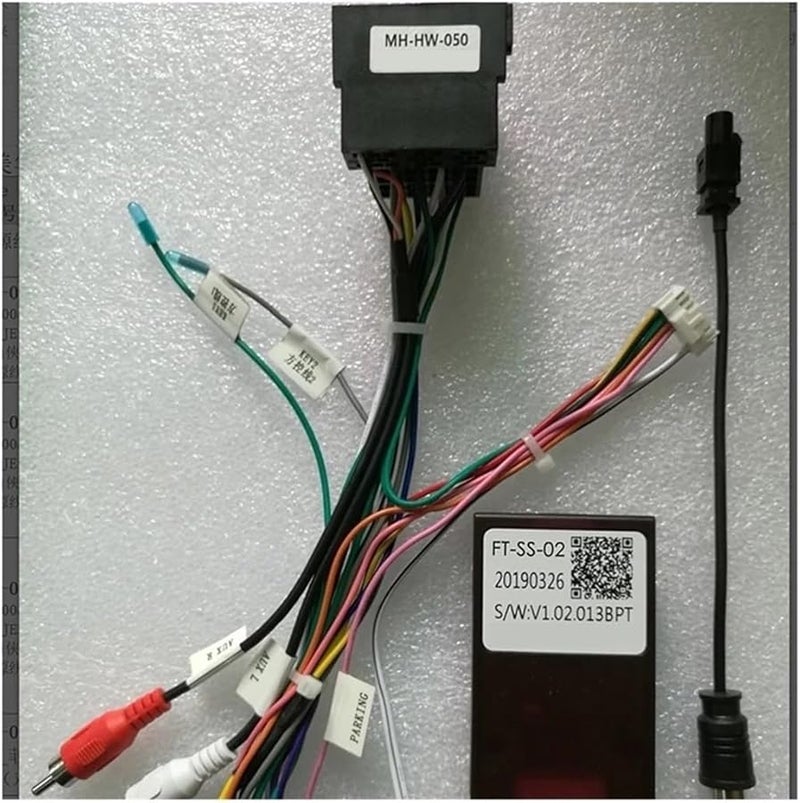 Canbus Box XP XB 50 FT SS 02 RP5 FT 001 متوافق مع Fiat Ducato Bravo 2007 2012، كابل طاقة وربط راديو السيارة - Image 3