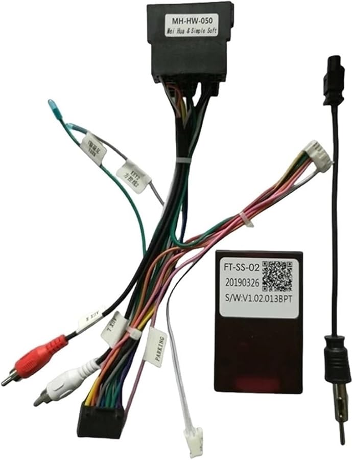 Canbus Box XP XB 50 FT SS 02 RP5 FT 001 متوافق مع Fiat Ducato Bravo 2007 2012، كابل طاقة وربط راديو السيارة - Image 4