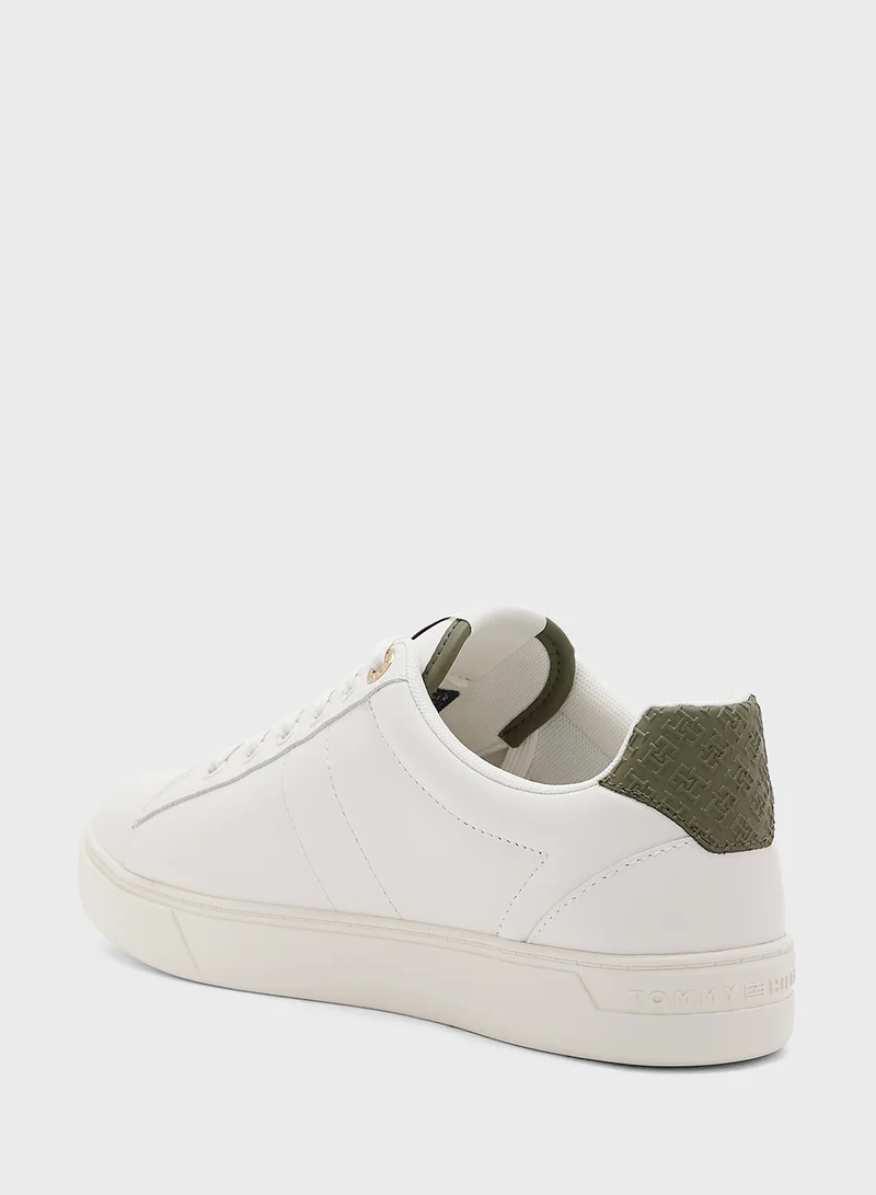تومي هيلفيغر Lace Up Low Top Sneakers