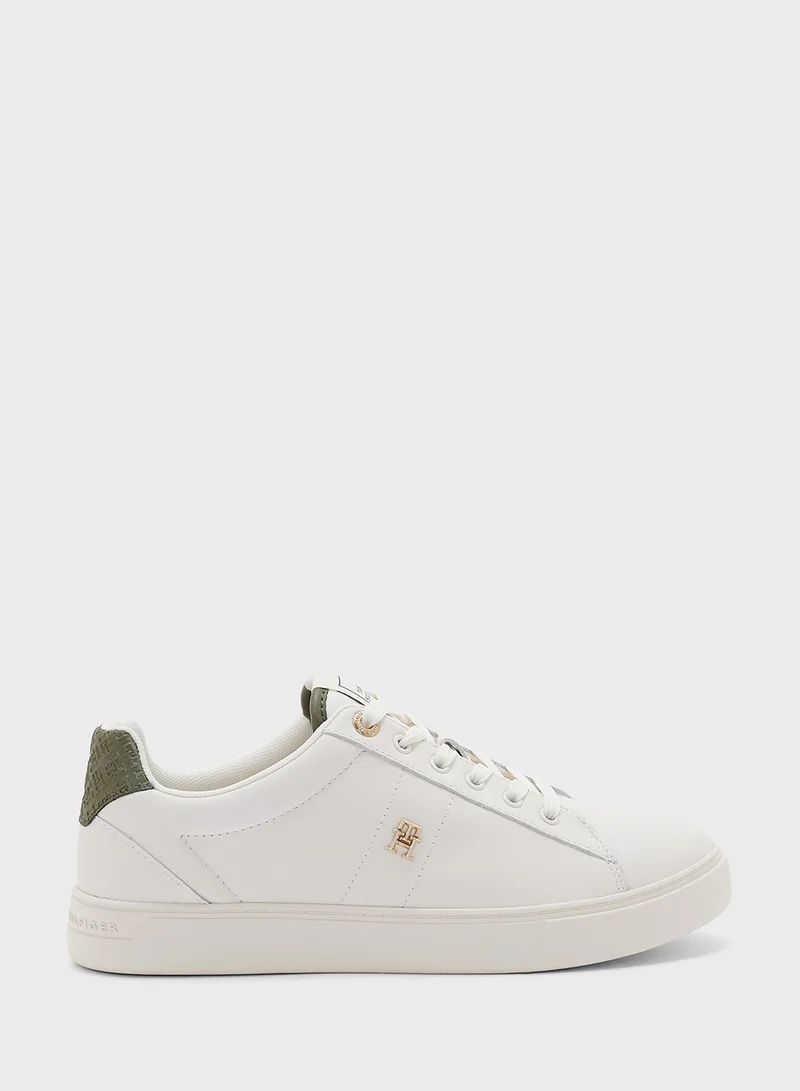 تومي هيلفيغر Lace Up Low Top Sneakers