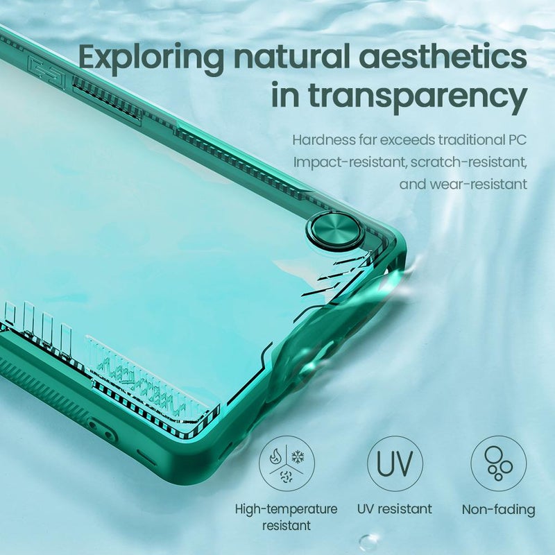 نيلكين جراب هاتف Samsung Galaxy S25 Ultra 5G Ice Sky Prop Series Frame Version (أخضر) - Image 5