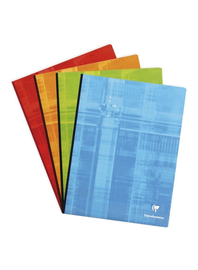 Clairefontaine 1-Piece A4 Size Cloth Bound Notebook Single Lined Ruling Assorted Colours - Image 4
