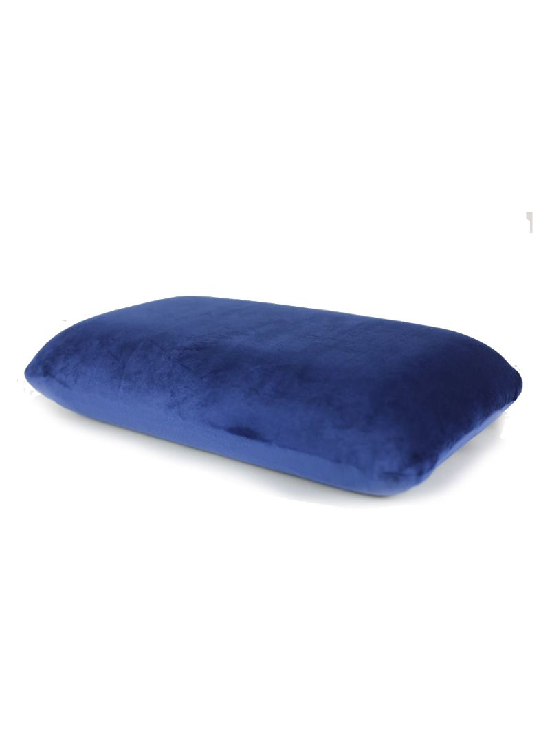 Max Comfort Classic Memory Foam USA Medical Sleep Pillow for Neck and Shoulder Pain Prevention - Navy  - Image 1