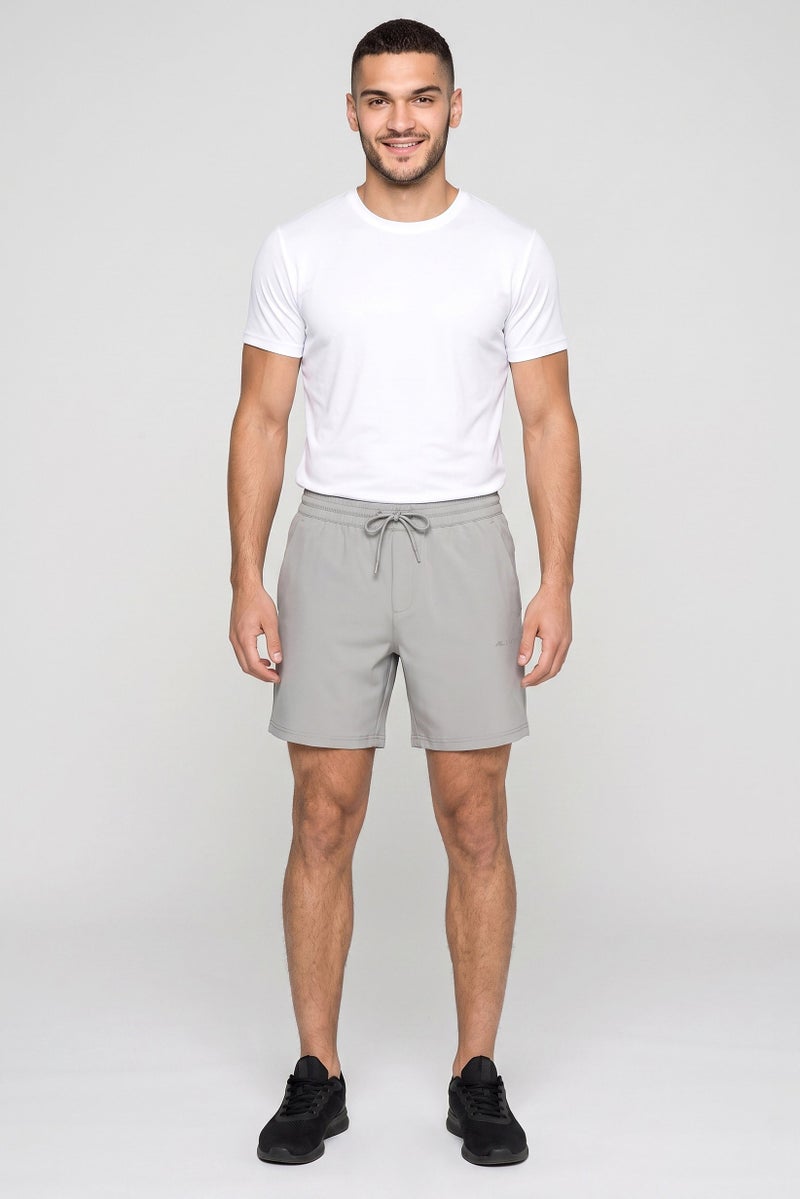 Alive Men 7 Inseam Sportswear Fit Training Shorts, Sage Green - Image 2