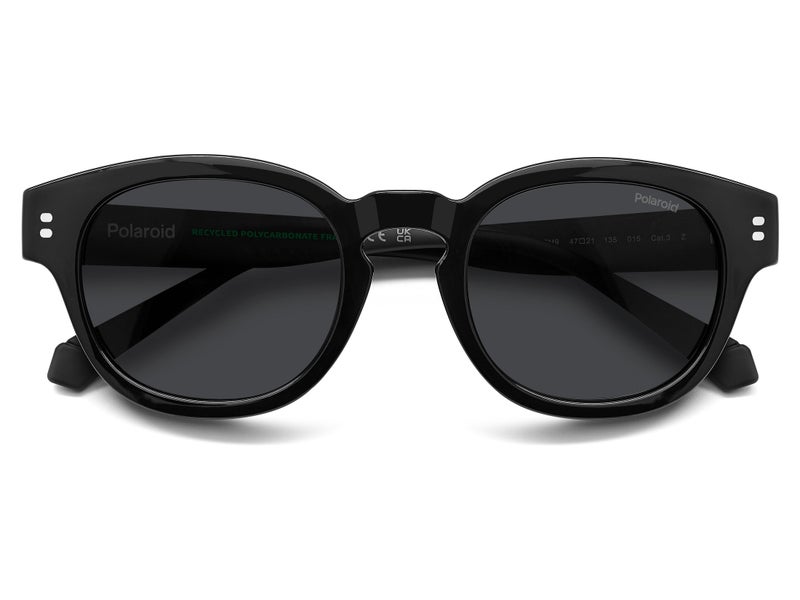Polaroid Unisex Round Sunglasses  47 PLD 8072/S - Image 5