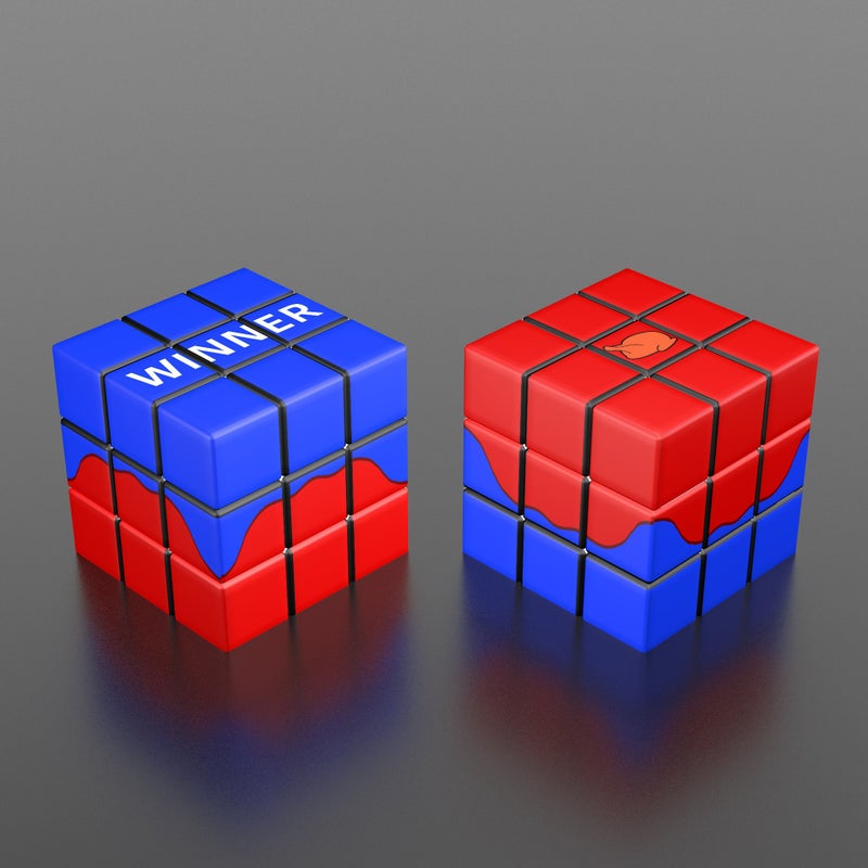 Diy Picture Rubik'S Cube Customized Third-Order Enterprise Company School Logo Cultural Exhibition Advertising Small Gift Uv Printing - Image 1