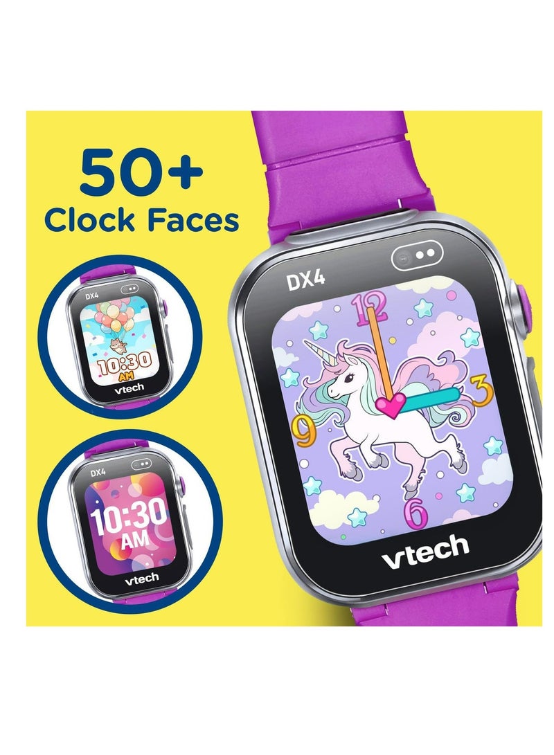 في تك بيبي ساعة VTech Baby KidiZoom الذكية DX4 باللون البنفسجي - Image 2