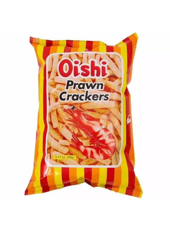 Oishi Prawn Crackers, 90 gm  - Image 3