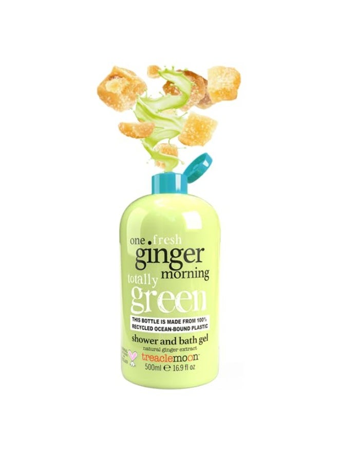 Treaclemoon ONE GINGER Shower & Bath Gel with Natural GINGER Extracts - 500 ml | Paraben Free | Vegan Friendly | Cruelty Free | Suitable for all Skin Type - Image 1
