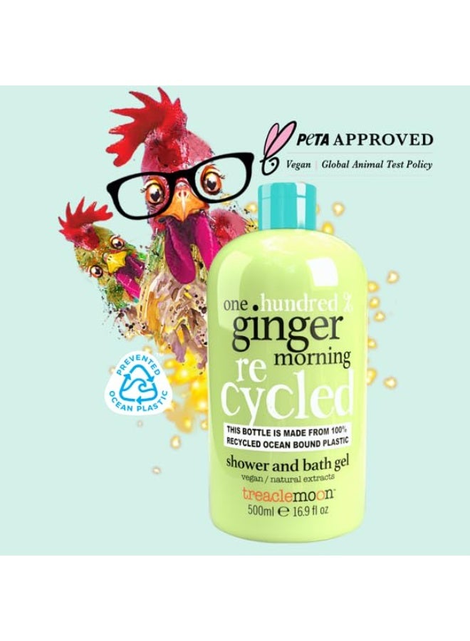 Treaclemoon ONE GINGER Shower & Bath Gel with Natural GINGER Extracts - 500 ml | Paraben Free | Vegan Friendly | Cruelty Free | Suitable for all Skin Type - Image 3
