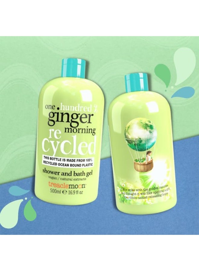 Treaclemoon ONE GINGER Shower & Bath Gel with Natural GINGER Extracts - 500 ml | Paraben Free | Vegan Friendly | Cruelty Free | Suitable for all Skin Type - Image 2