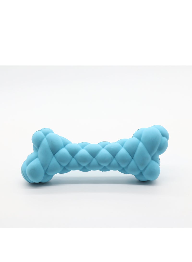 GULFLINK Non Toxic Natural Rubber Squeaky Toy For Dogs Blue - Image 1