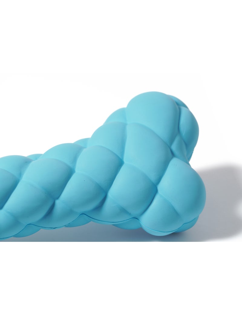 GULFLINK Non Toxic Natural Rubber Squeaky Toy For Dogs Blue - Image 3