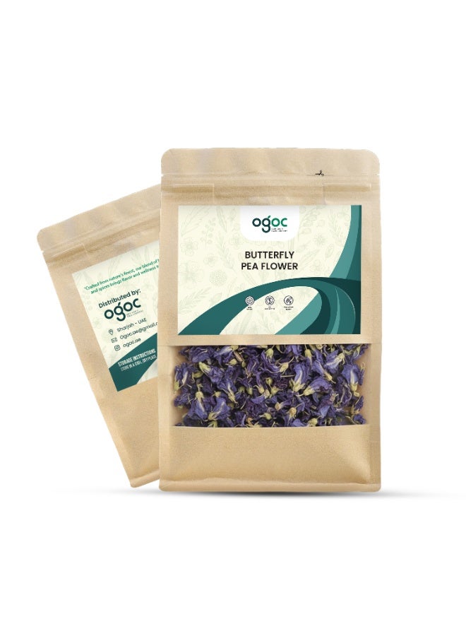 OGOC Premium Dried Butterfly Pea Flowers for Herbal Tea, Natural Coloring & Aromatherapy - Image 5