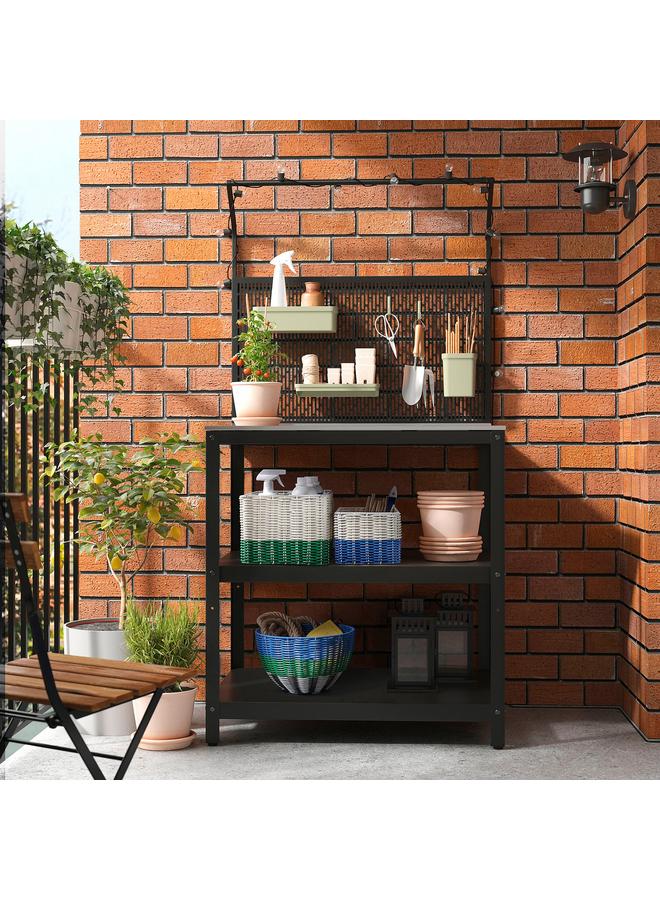 جرين تايجر سلة، أبيض/أخضر، 25x35x19 سم - Image 3