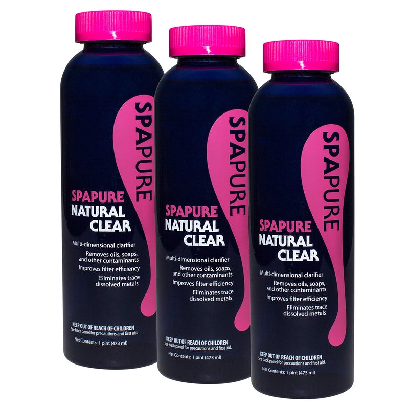 SpaPure Natural Clear (1 pt) (3 Pack)