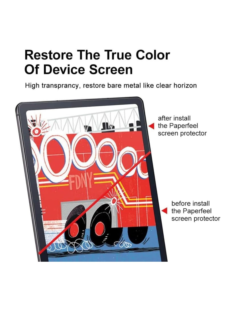 2Pack Matte Screen Protector for Samsung Galaxy Tab S11 Ultra 2025/S10 Ultra 14.6 2024, Paper-Feeling Anti-Glare Case-Friendly PET Film for Galaxy Tab S9 Ultra/S8 Ultra, Drawing Notetaking with S-Pen - Image 5