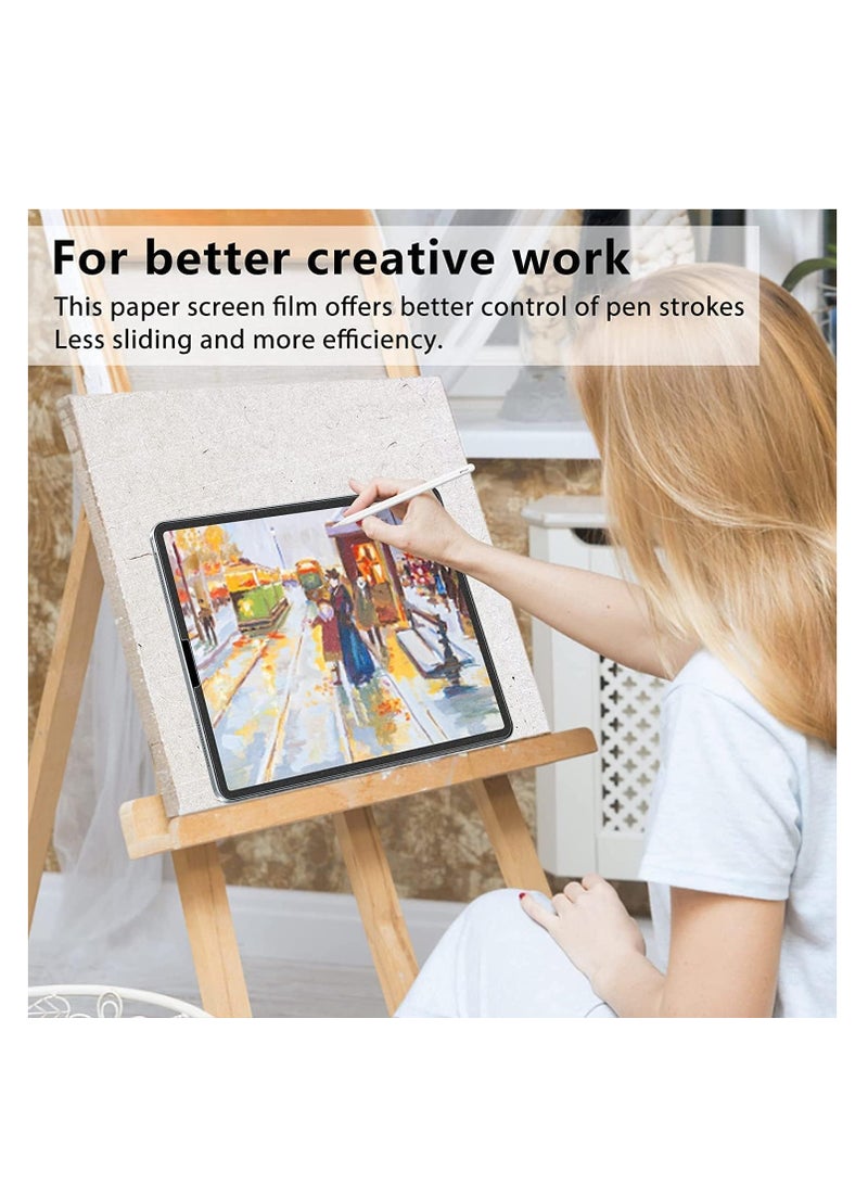 2Pack Matte Screen Protector for Samsung Galaxy Tab S11 Ultra 2025/S10 Ultra 14.6 2024, Paper-Feeling Anti-Glare Case-Friendly PET Film for Galaxy Tab S9 Ultra/S8 Ultra, Drawing Notetaking with S-Pen - Image 3