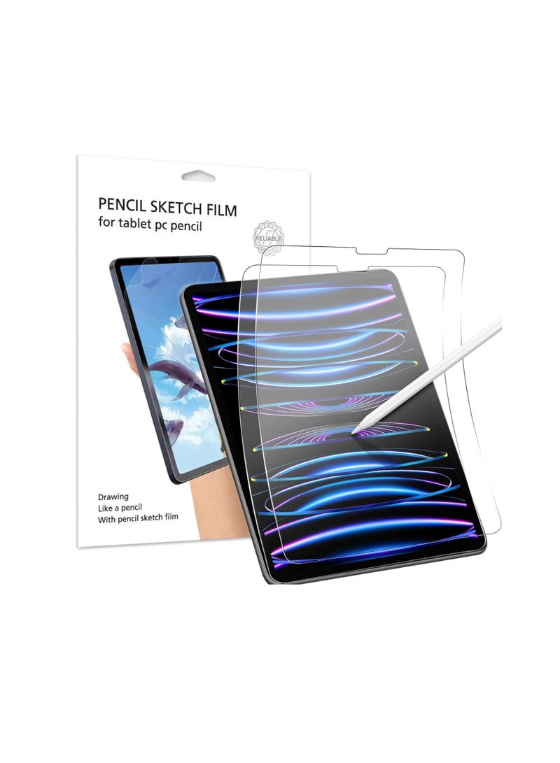 2Pack Matte Screen Protector for Samsung Galaxy Tab S11 Ultra 2025/S10 Ultra 14.6 2024, Paper-Feeling Anti-Glare Case-Friendly PET Film for Galaxy Tab S9 Ultra/S8 Ultra, Drawing Notetaking with S-Pen - Image 1